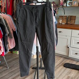 Hollister Charcoal Jogger Pants
